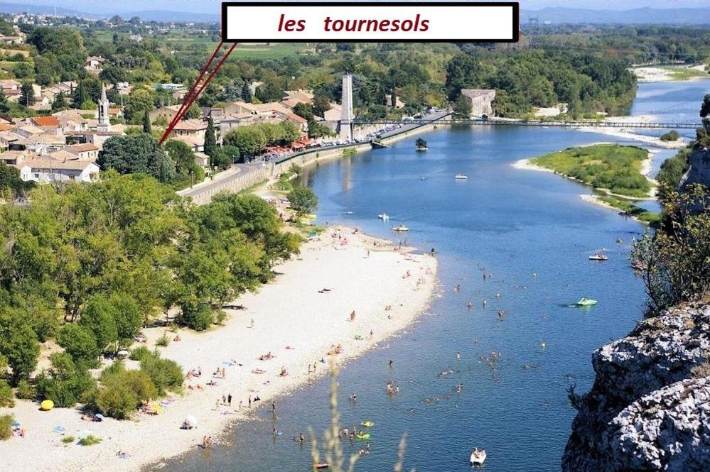 Вилла "Les Tournesols" Сен-Мартен-д'Ардеш Экстерьер фото